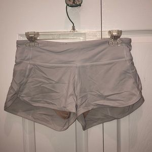 Lululemon white shorts